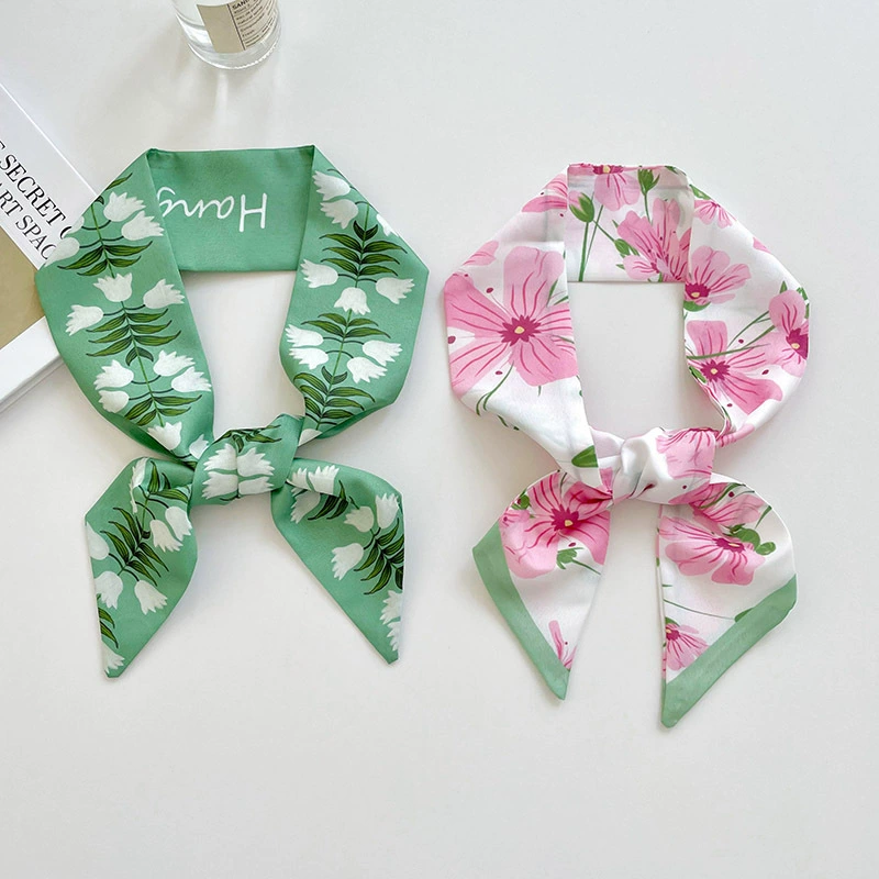 Floral Hair Scarf view 4