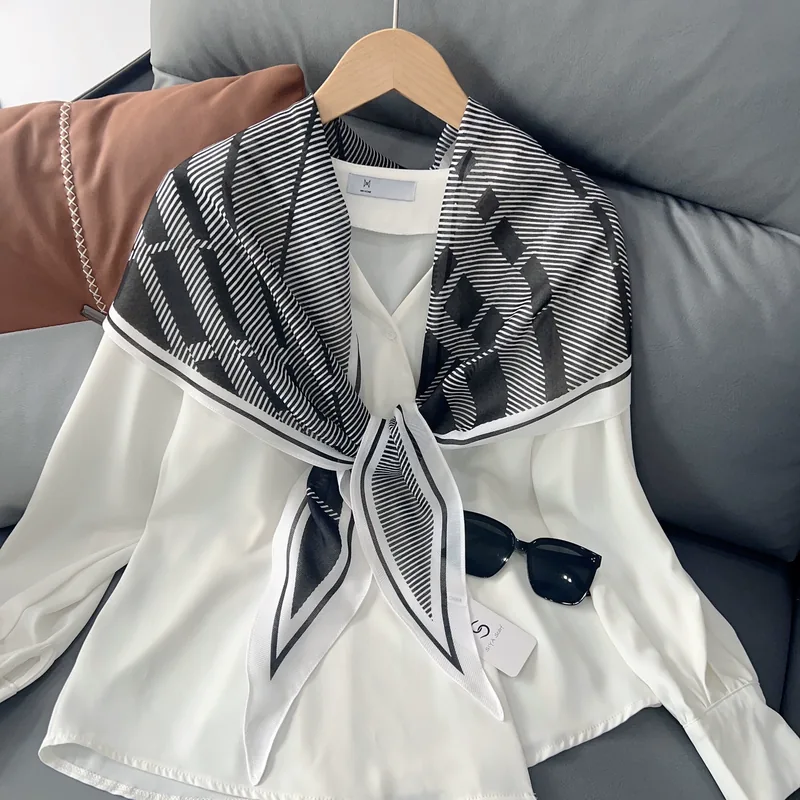 Striped Neck Scarf