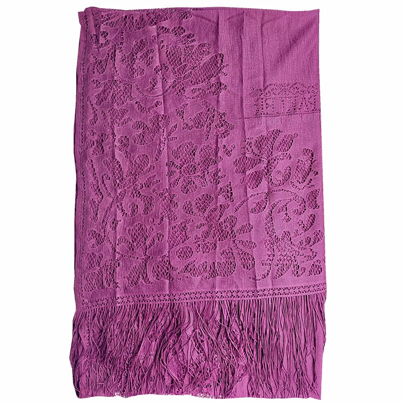 Lace Hollow Out Long Scarf for Women view 7