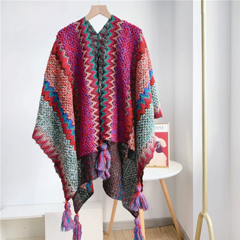 Ethnic Style Large Wrap for Travel view 10