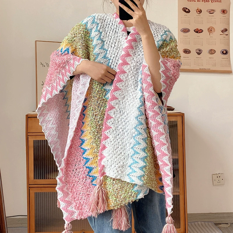 Ethnic Style Large Wrap for Travel view 11