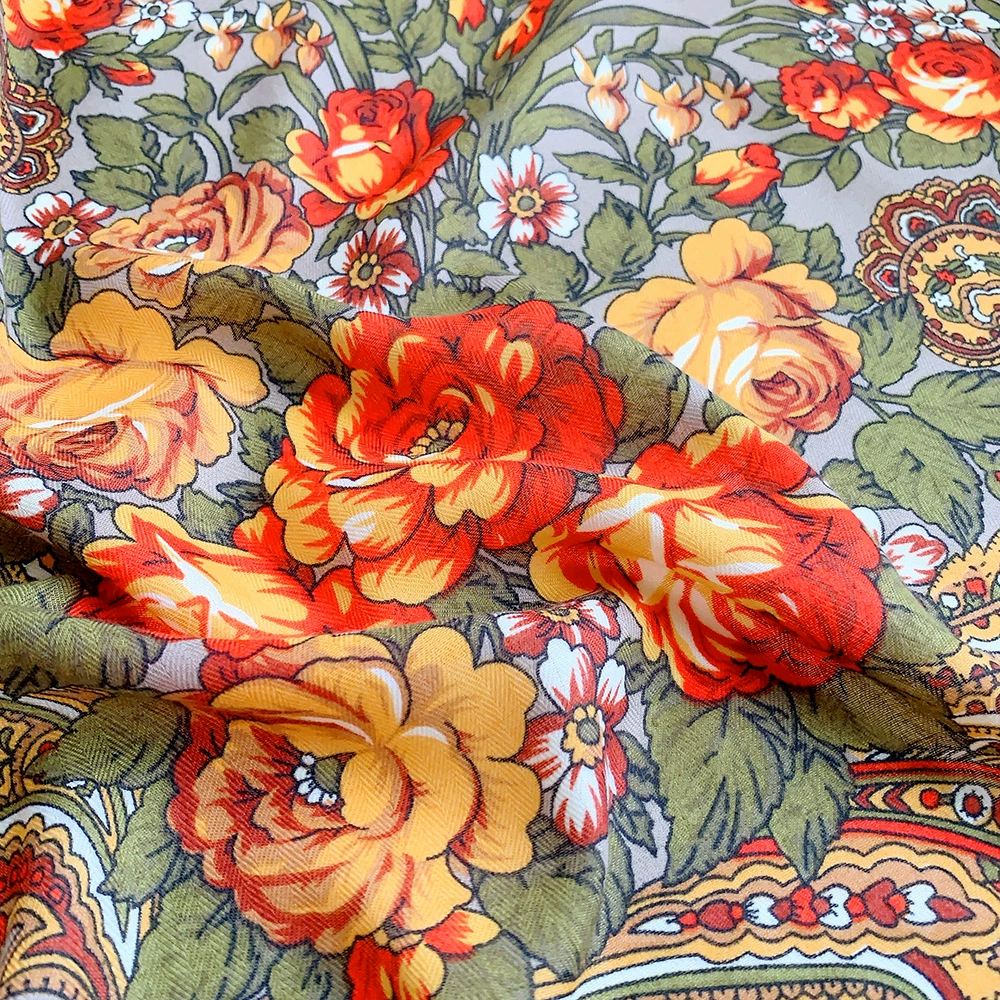 Ethnic Print Shawl view 2