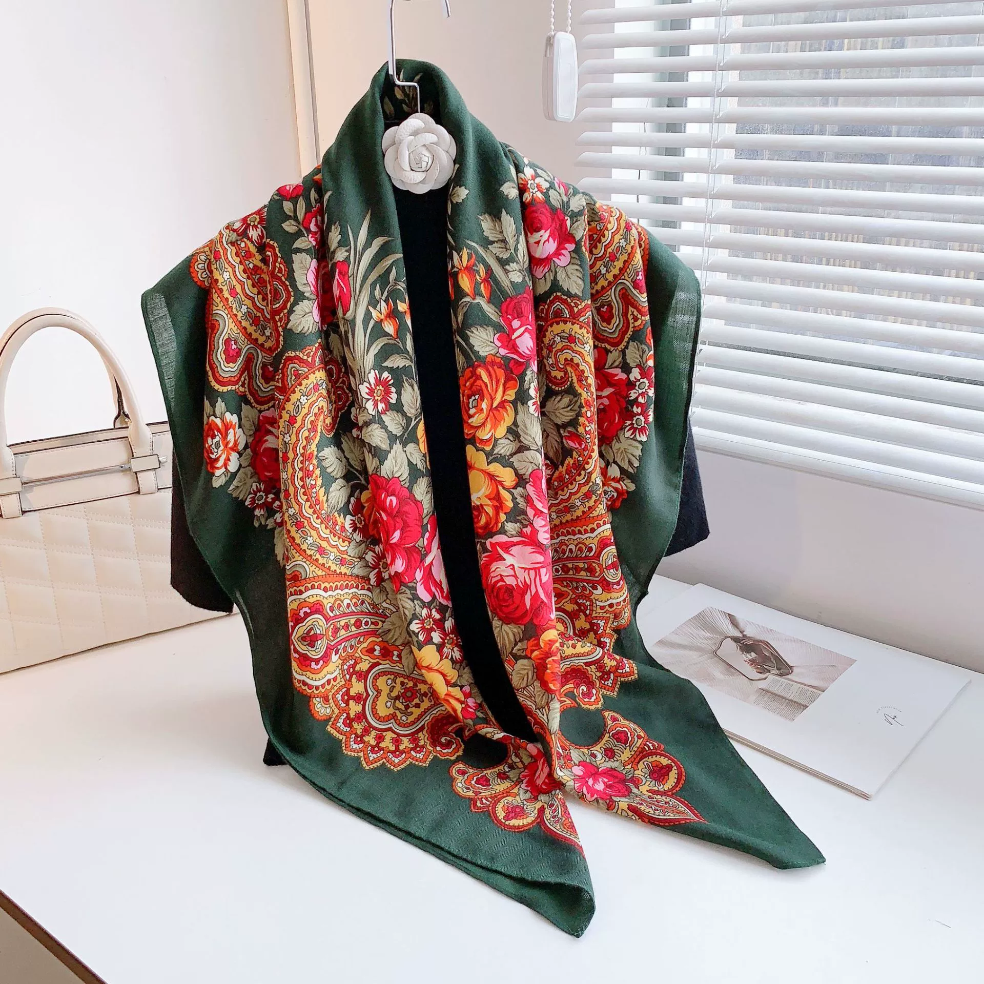 Ethnic Print Shawl view 4