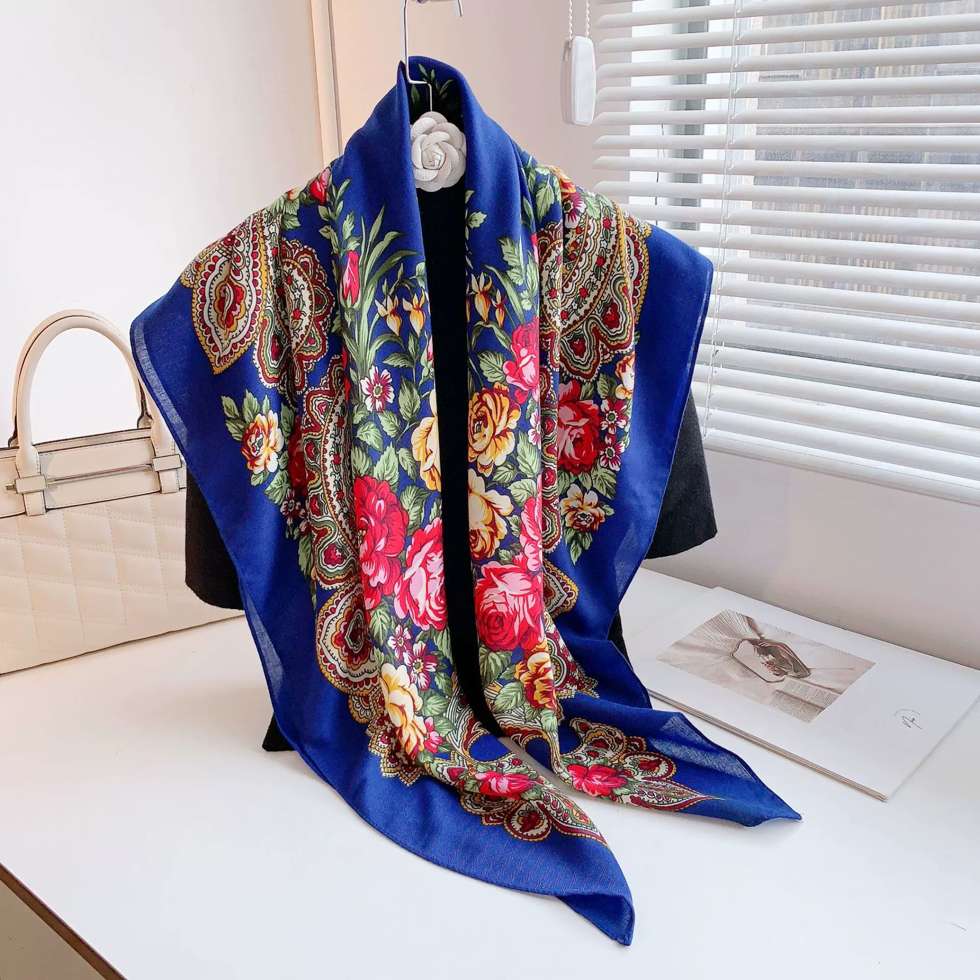 Ethnic Print Shawl view 5
