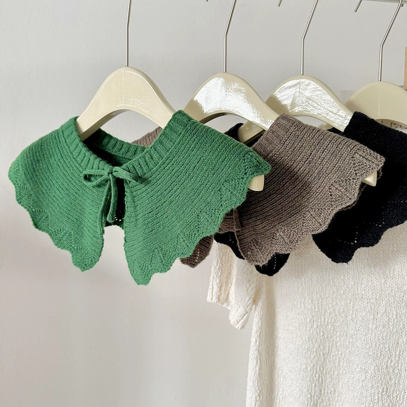 Ruffle Knitted Capelet view 2