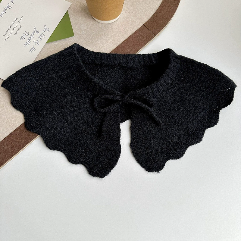 Ruffle Knitted Capelet view 6