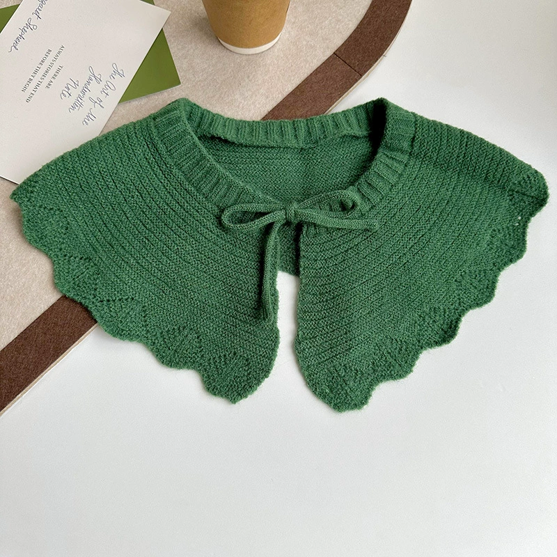 Ruffle Knitted Capelet view 9