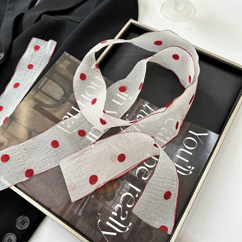 Polka Dot Twilly Scarf view 7