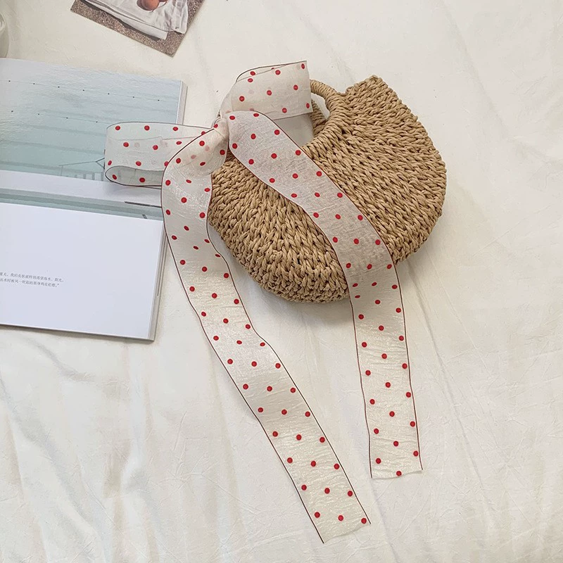 Polka Dot Twilly Scarf view 11
