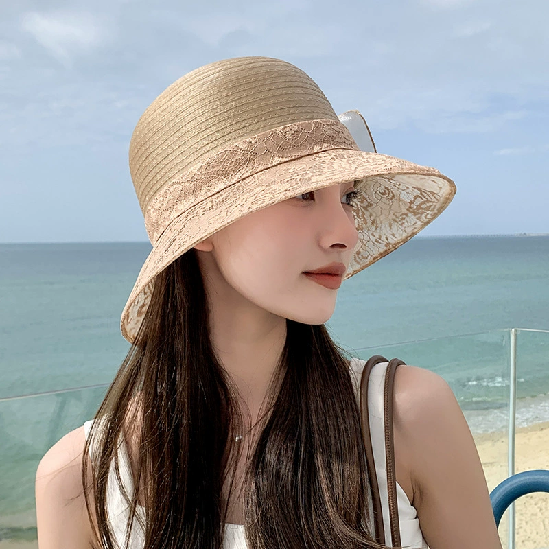 Organza Flower Bucket Hat for Women view 4