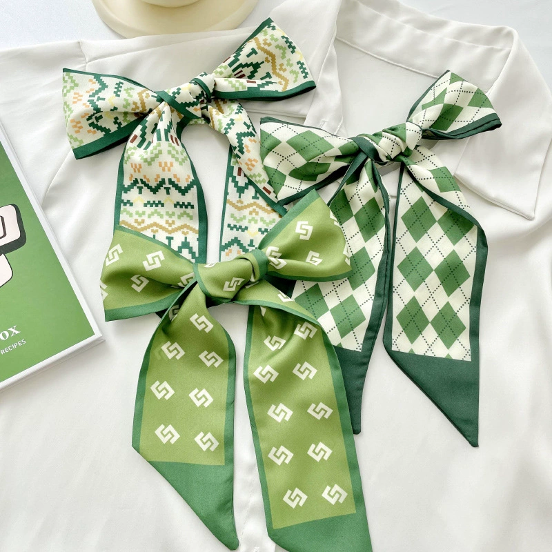 Green Twilly Scarf view 4