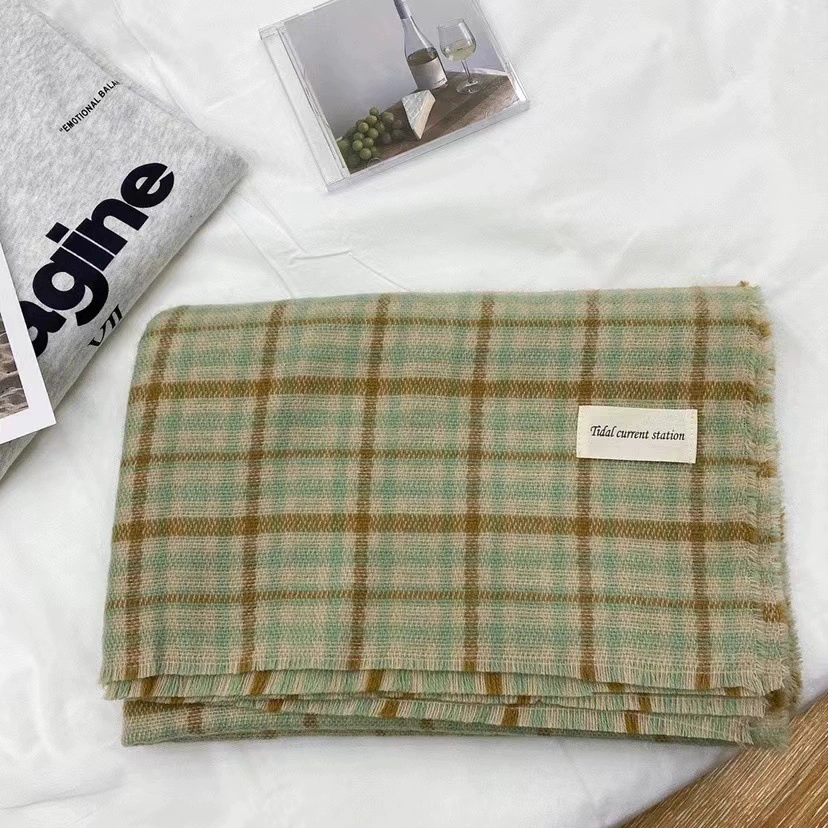 British Plaid Scarf view 3