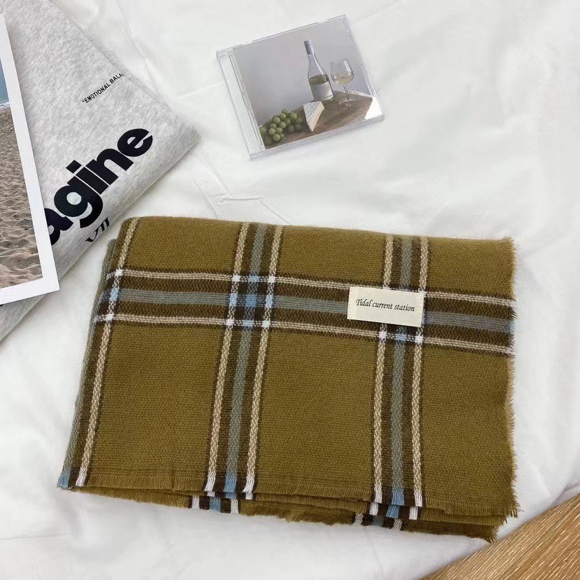 British Plaid Scarf view 4