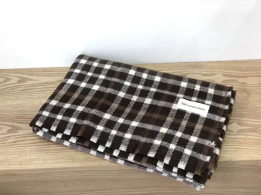 British Plaid Scarf view 8