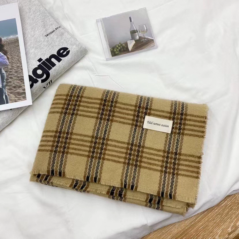 British Plaid Scarf view 9