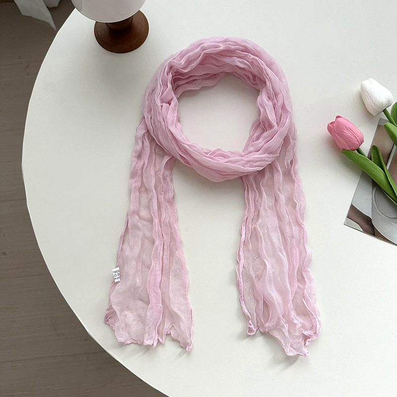 Crinkle Long Scarf view 6
