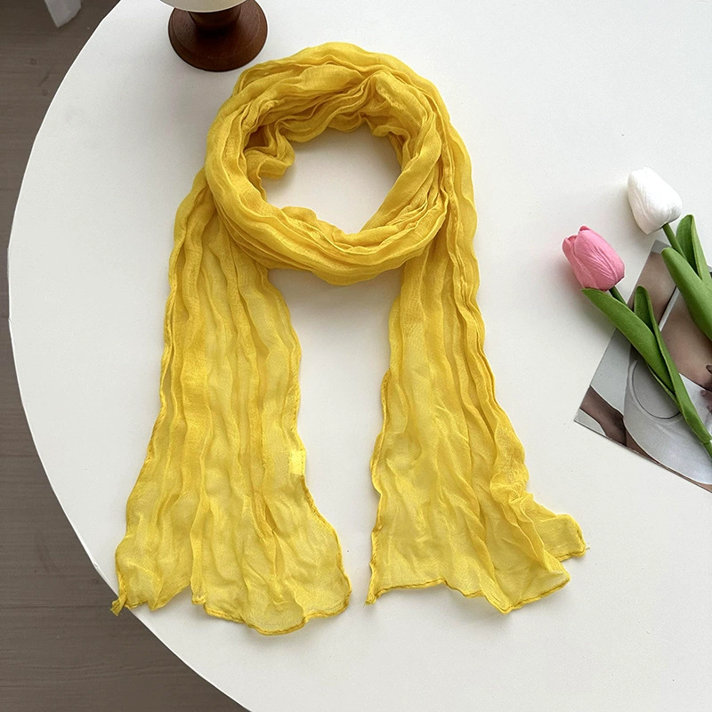 Crinkle Long Scarf view 8