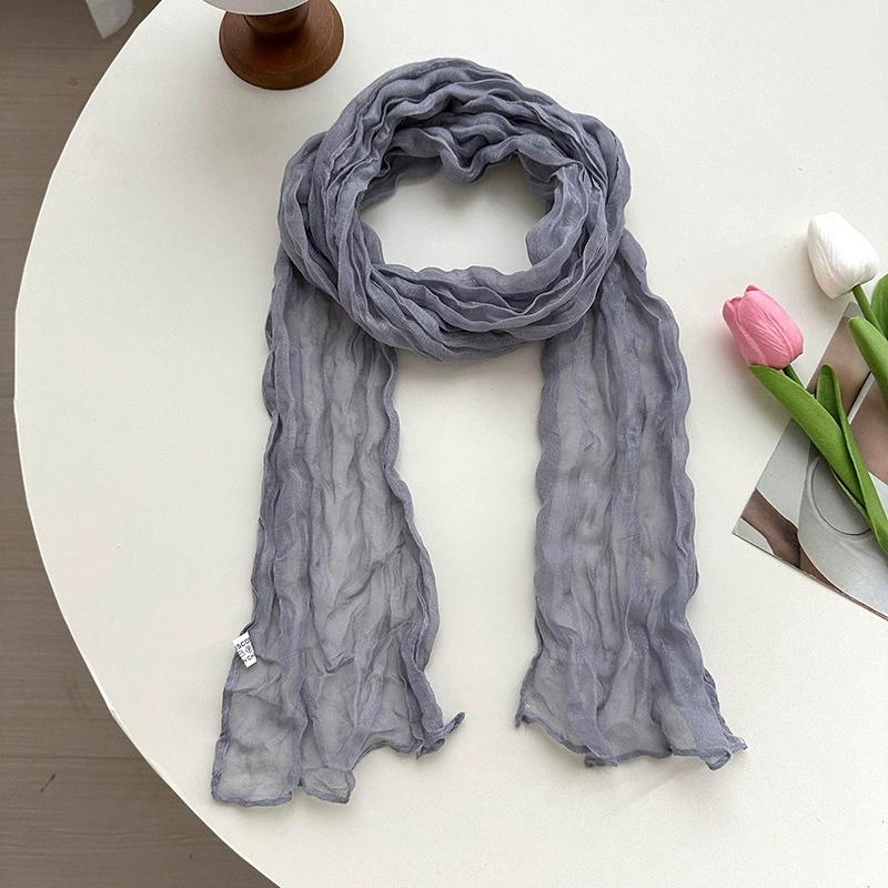 Crinkle Long Scarf view 9