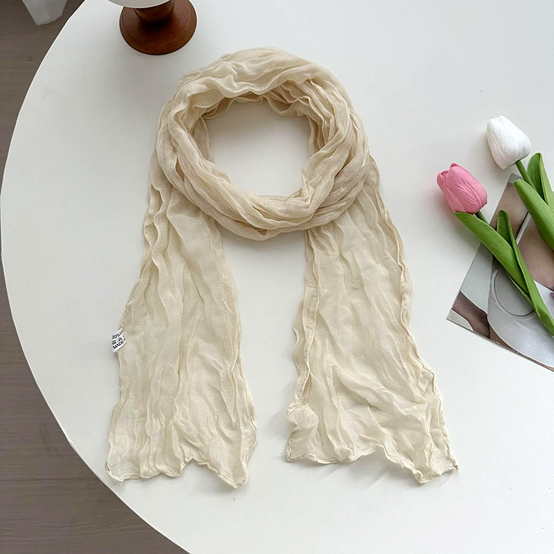 Crinkle Long Scarf view 12