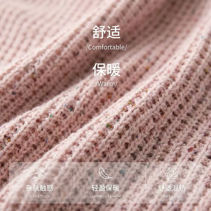 Colorful Knit Scarf view 4