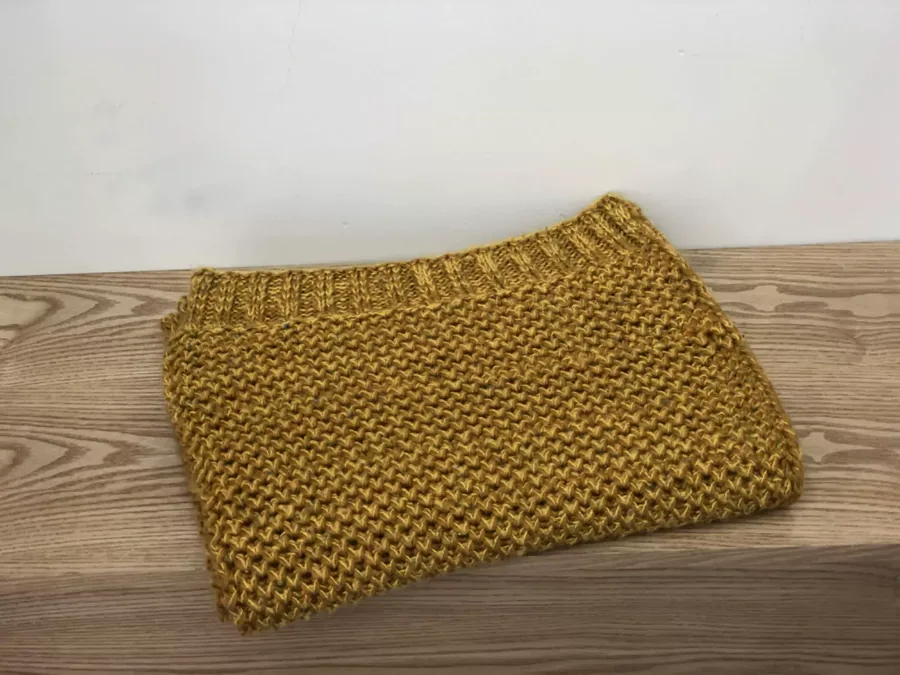 Colorful Knit Scarf view 7
