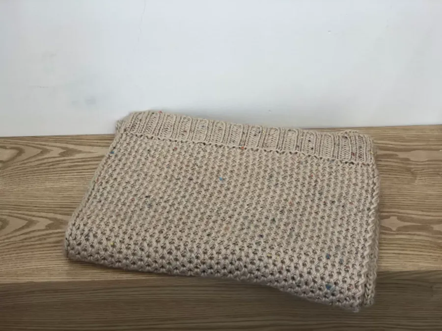 Colorful Knit Scarf view 8