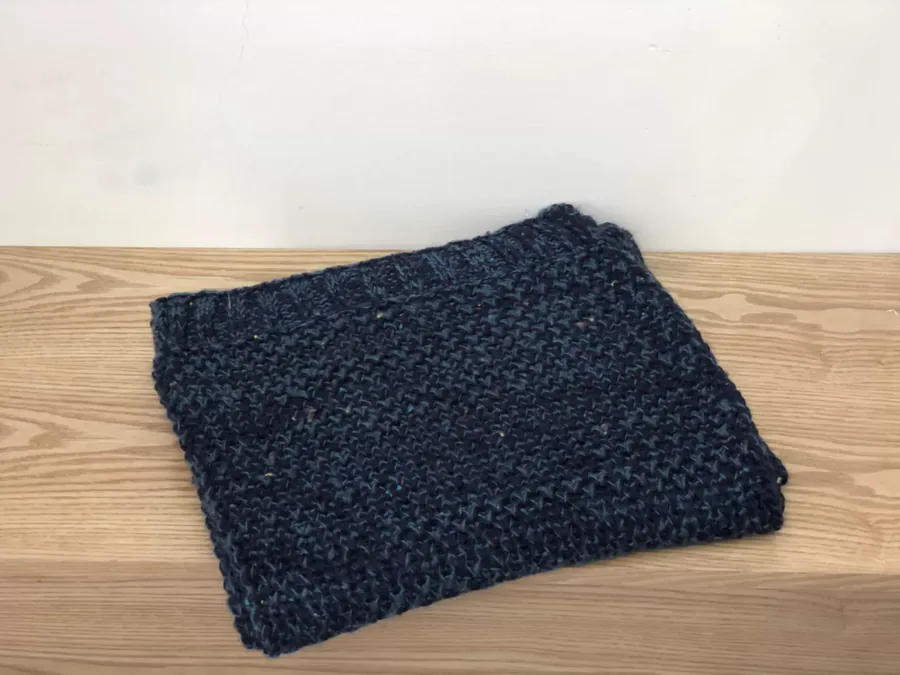 Colorful Knit Scarf view 11