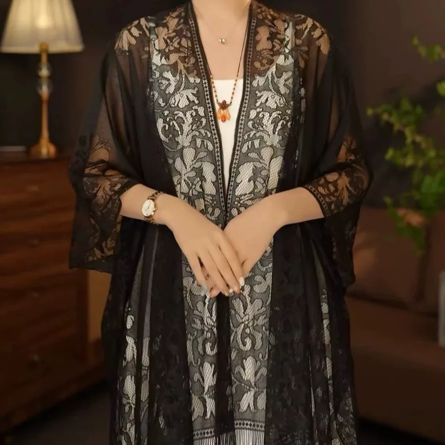 Lace Shawl for Women view 7