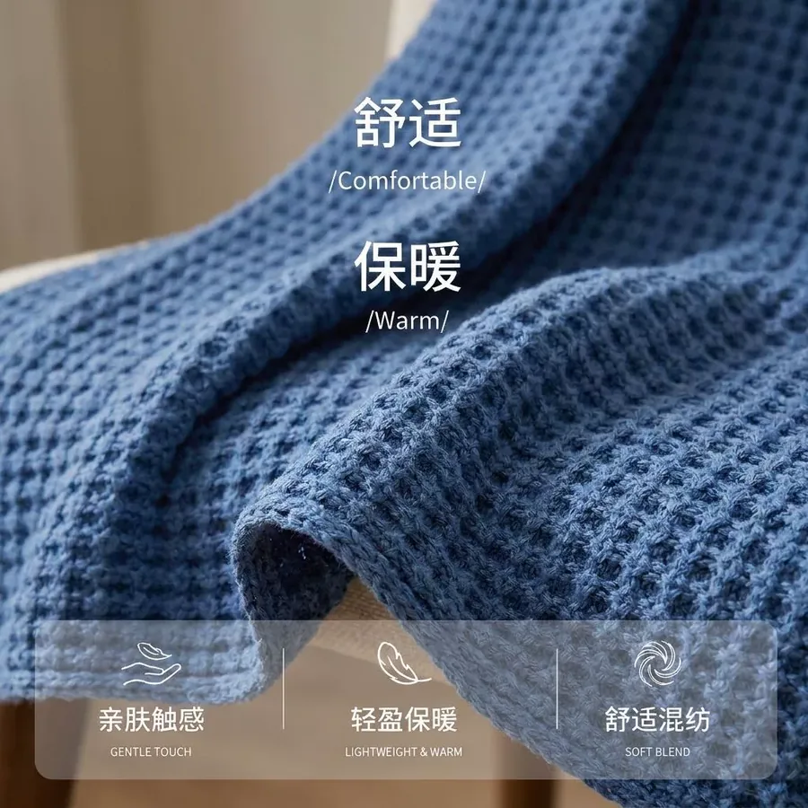 Solid Knit Scarf view 4