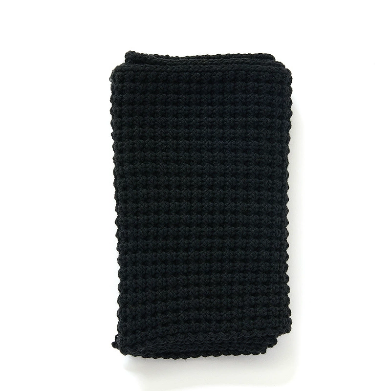 Solid Knit Scarf view 8