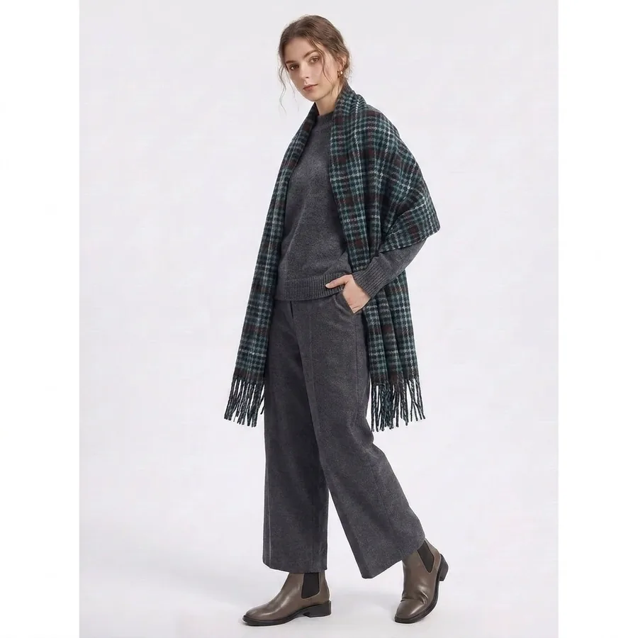 Plaid Scarf view 2