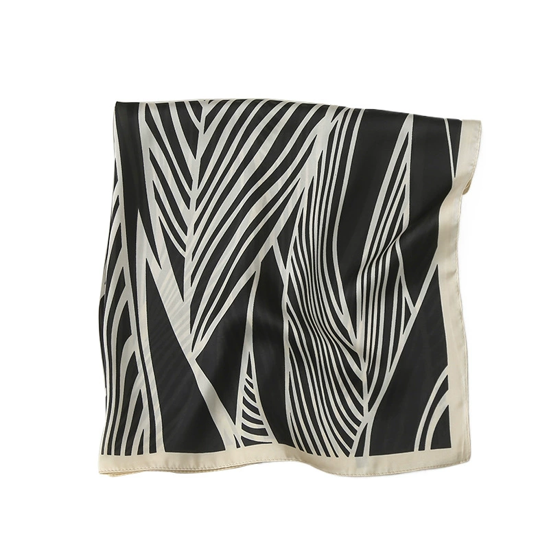 70cm Stripe Print Small Square Scarf view 5