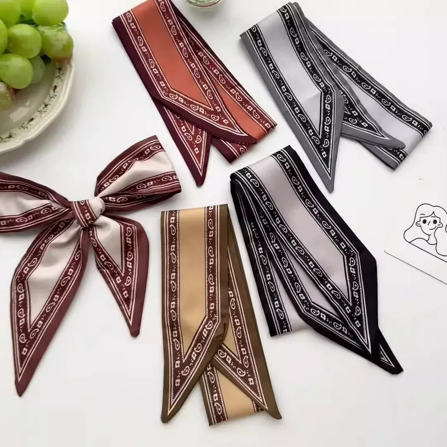 Paisley Print Hair Scarf
