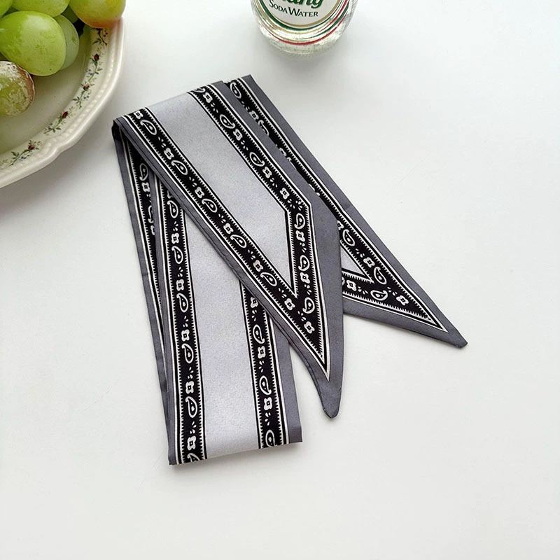 Paisley Print Hair Scarf view 8