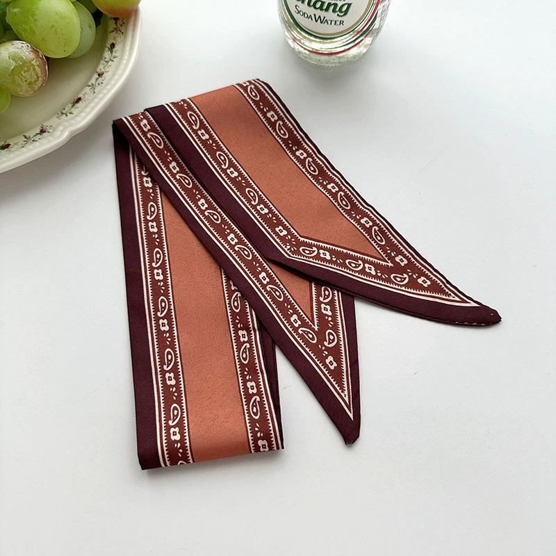 Paisley Print Hair Scarf view 9
