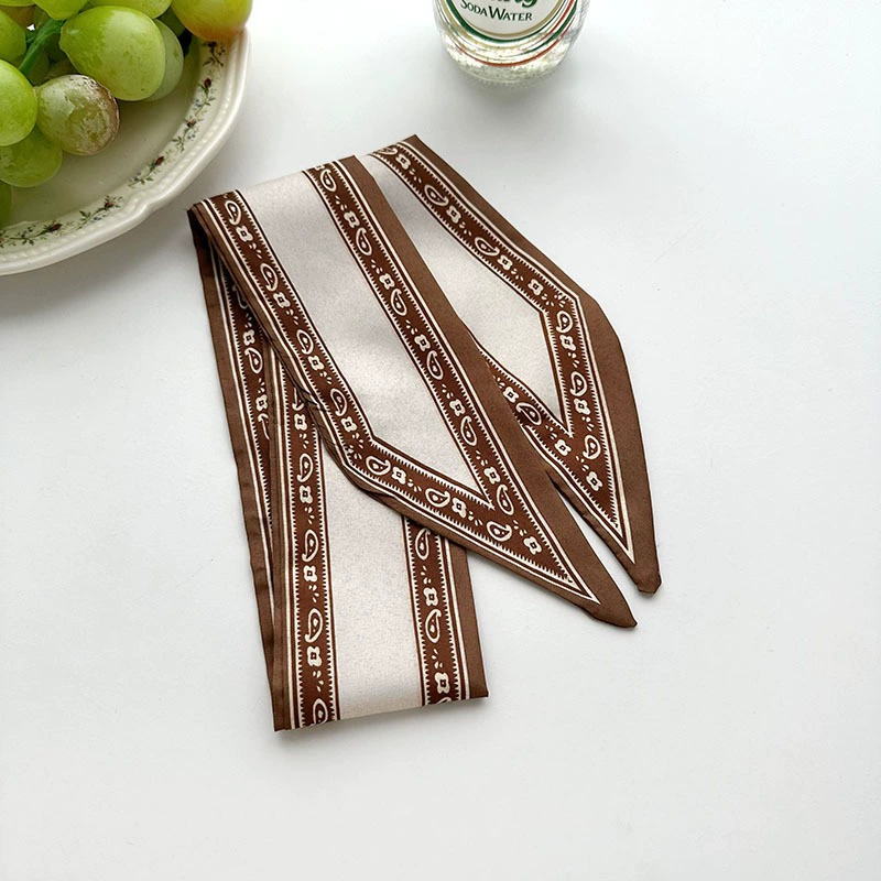 Paisley Print Hair Scarf view 10