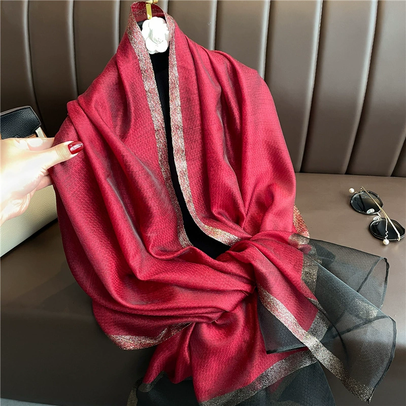 Sequin Fringe Scarf for Women