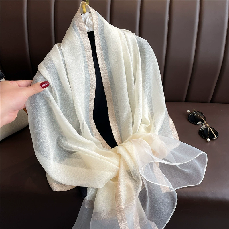 Sequin Fringe Scarf for Women view 2