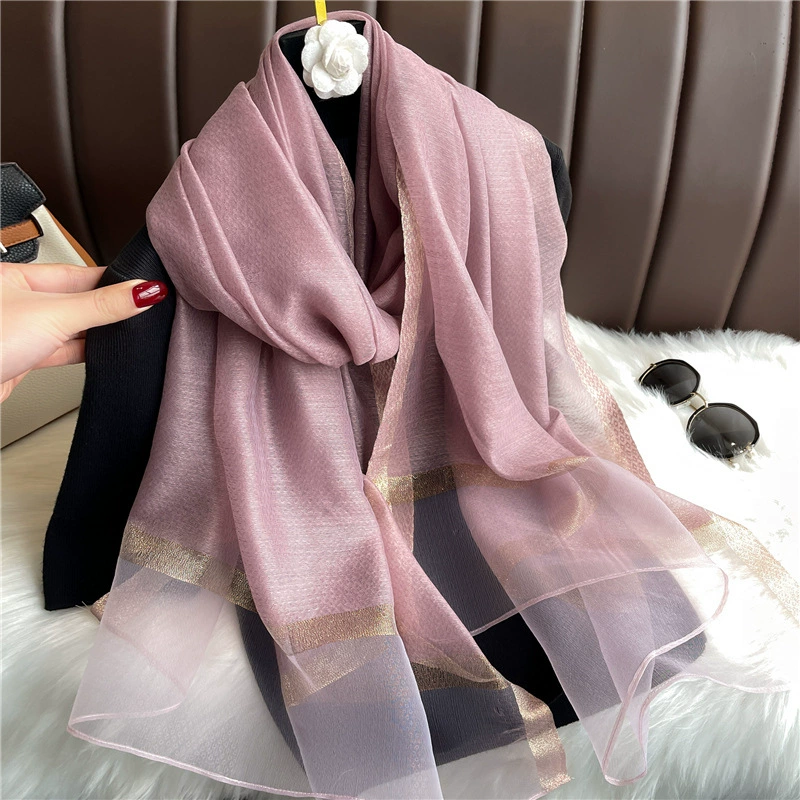 Sequin Fringe Scarf for Women view 4