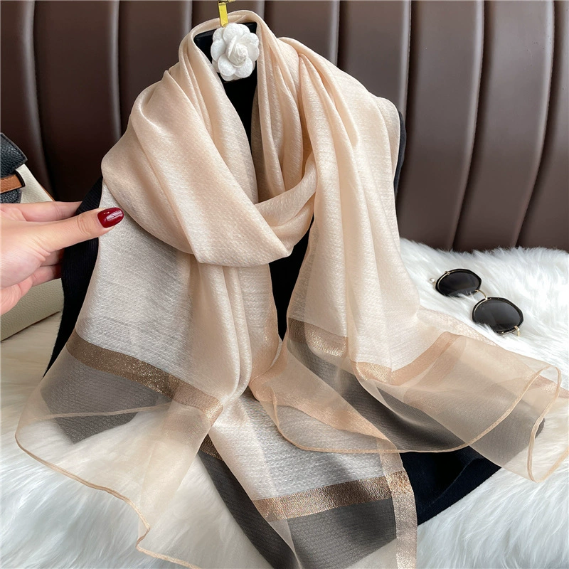 Sequin Fringe Scarf for Women view 8