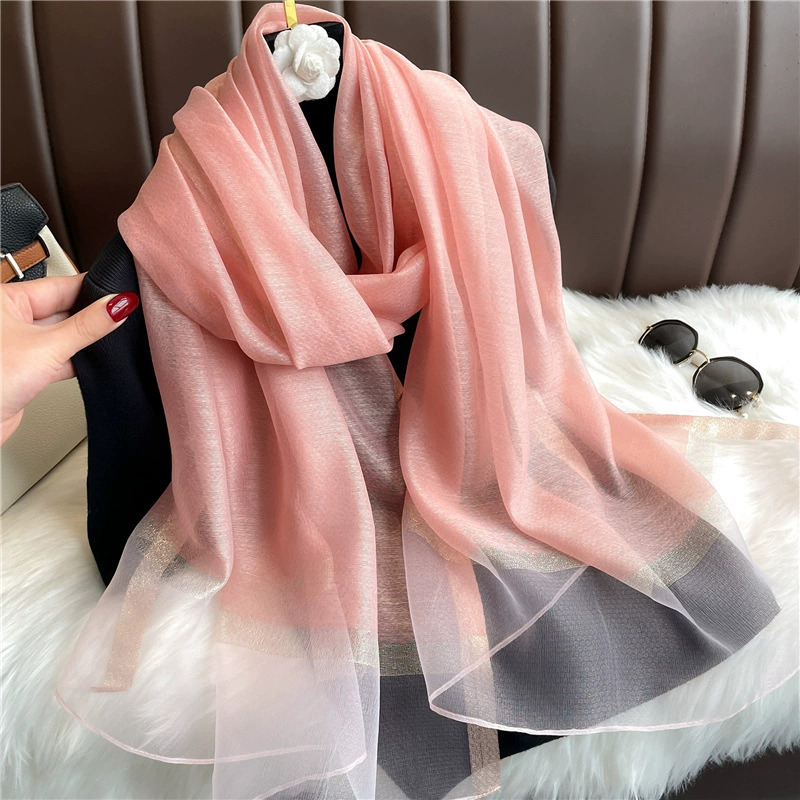 Sequin Fringe Scarf for Women view 9