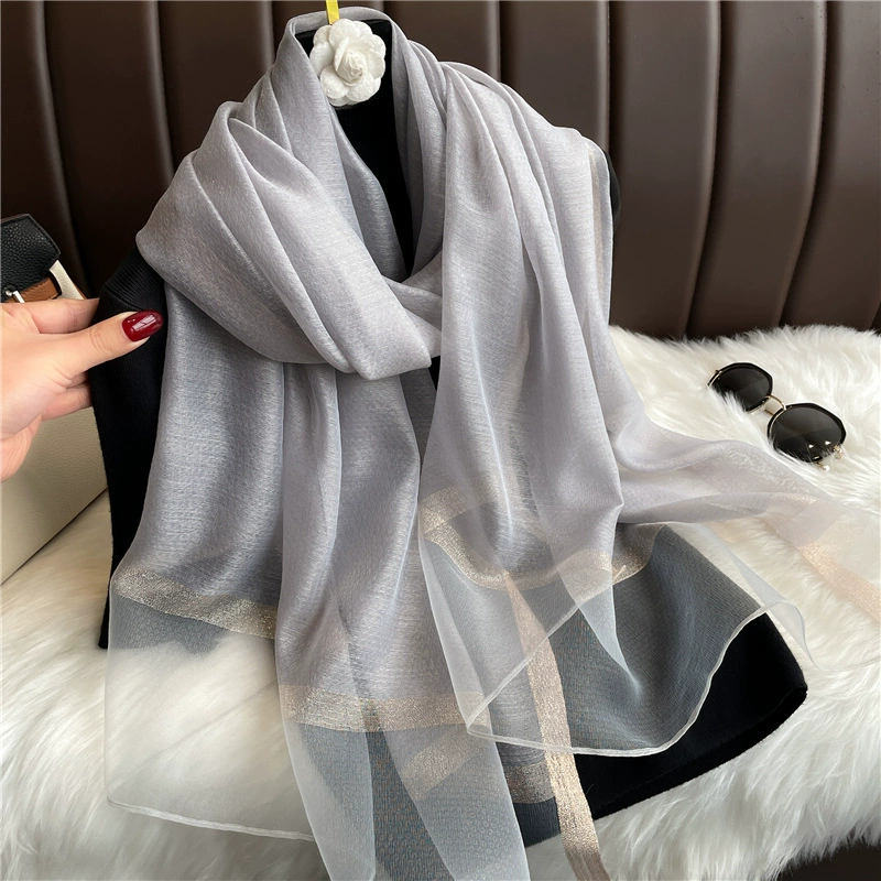 Sequin Fringe Scarf for Women view 12