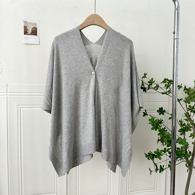 Sun Protection Knit Shawl view 7