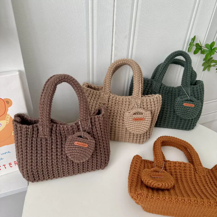 Handwoven Knit Bag