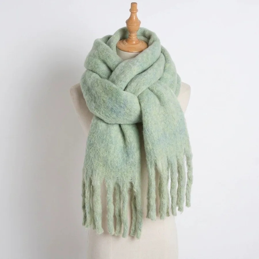 Polyester Chenille Fringe Scarf view 3
