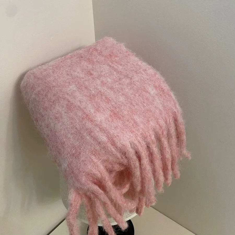 Polyester Chenille Fringe Scarf view 7