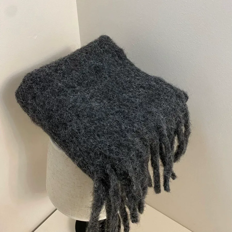 Polyester Chenille Fringe Scarf view 9