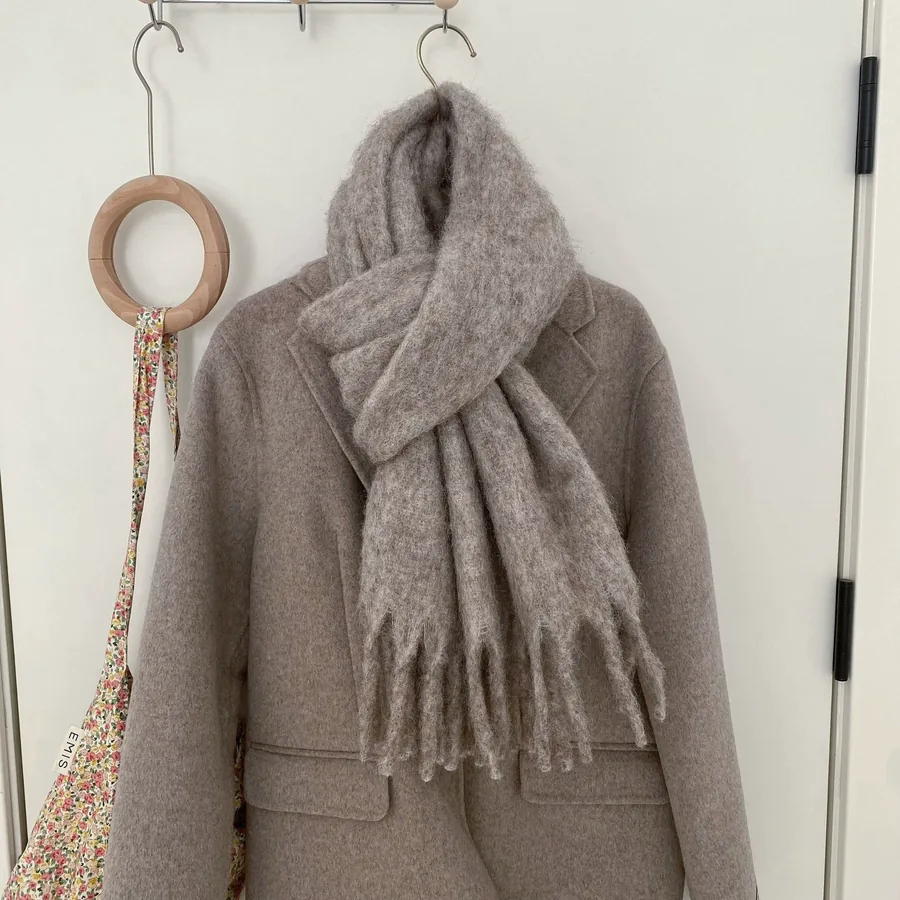 Polyester Chenille Fringe Scarf view 12