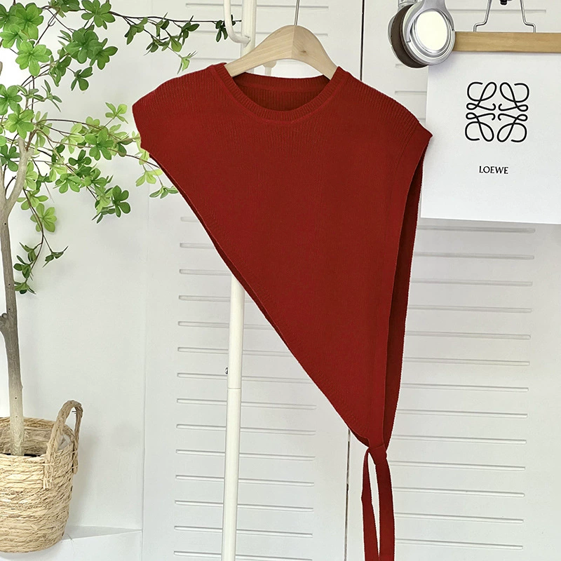 Knit Shawl Vest view 8