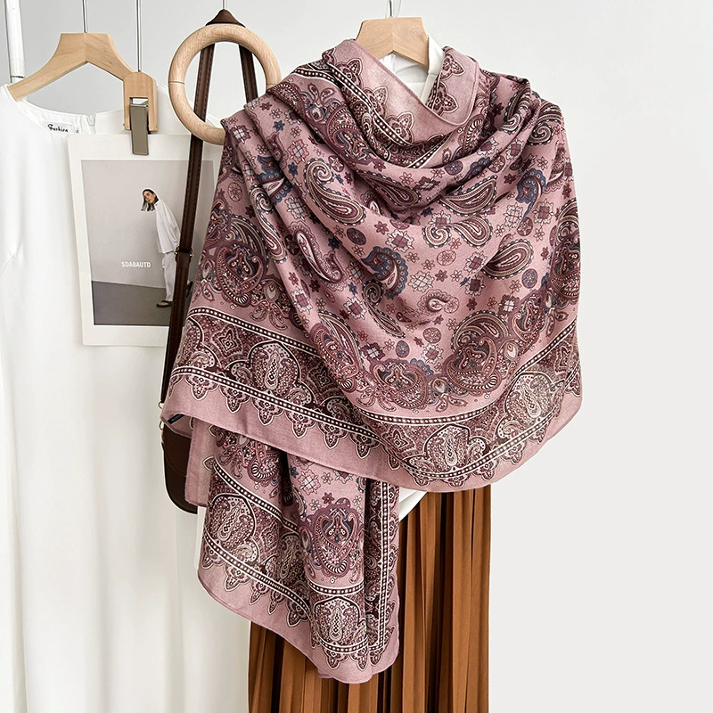 Cotton Feel Print Scarf view 11